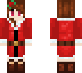2 piece santa outfit girl