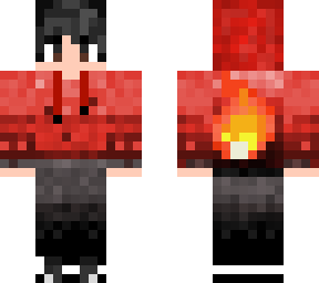 anime fire boy skin