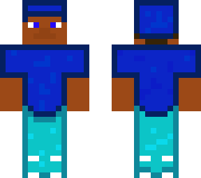 bedwars blue team steve