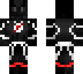 black, white and red speedster.