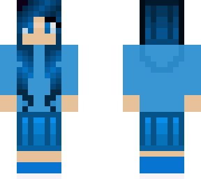 blue girl