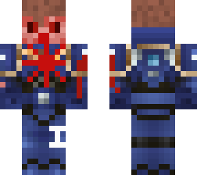 chaosified/zombie/halloween space marine.