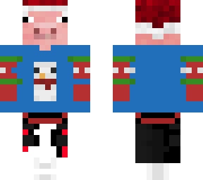 christ mas pig