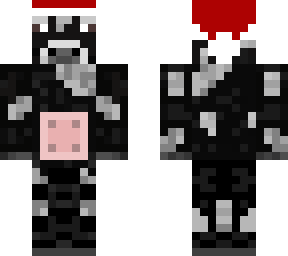 christmas black cow
