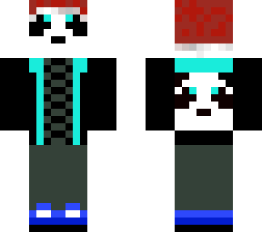 christmas panda :d