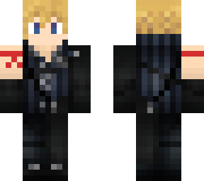 cloud strife (with shaded in sides and trimmed hair)