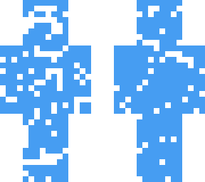 cool blue skin