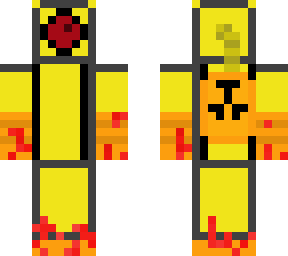 creepy hazmat guy
