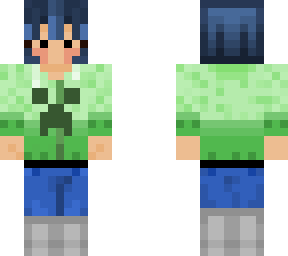 cute girl creeper hoodie (fixed)