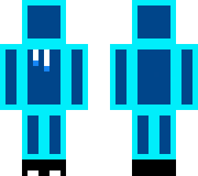 cyan outline hoodie