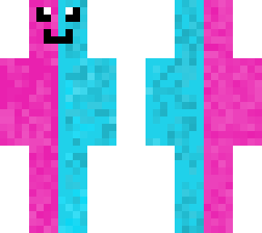 cyan pink combo