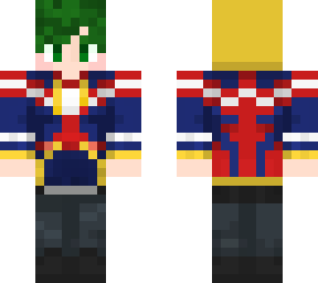 deku with all might jacket