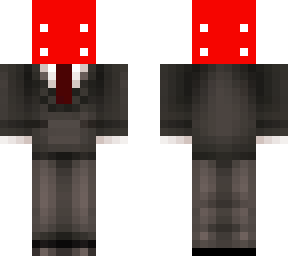 dice guy with suit
