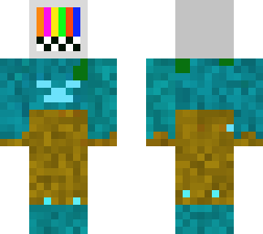 drowned holding t.v