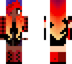 fire hair