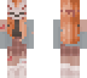 ginger kitsune girl