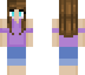 girl with brown hair
