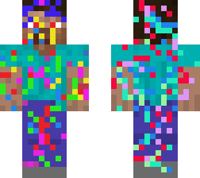 glitchy steve