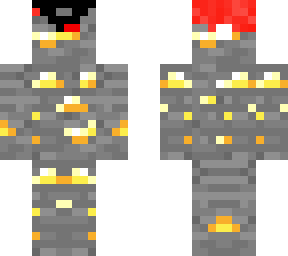 gold ore with santa hat and sun glasses