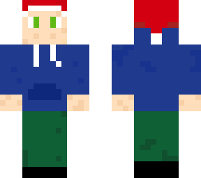 me with a santa hatm(edited
