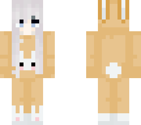 orange bunny onesie