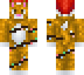 orange cat (christmas)