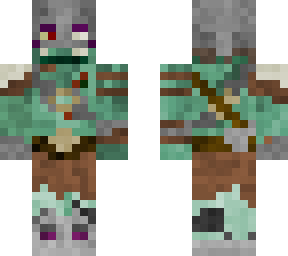 orc with nordic helmet