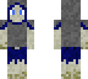 pale hooded human