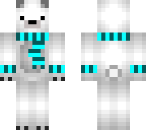 polar bear and metal