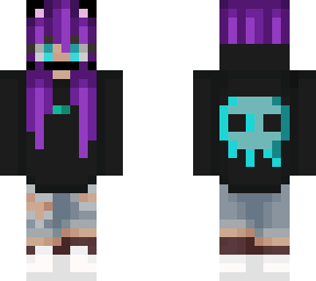 purple - cat - girl - hoodie - mask edit