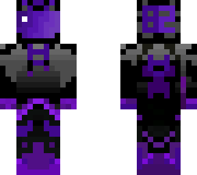purple biker
