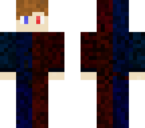 red and blue