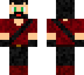 red tee guy