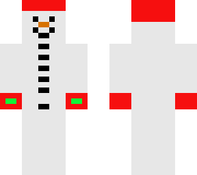 snow man but weird