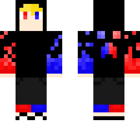 spadey red and blue