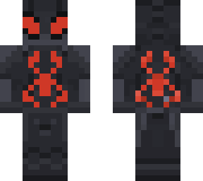 spiderman dark suit