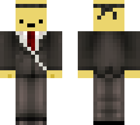 stupid bald with suit