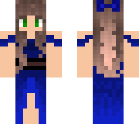 vestido azul