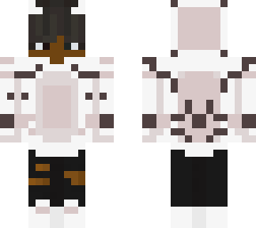 white hooded demon