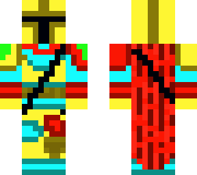 yellow mandalorian