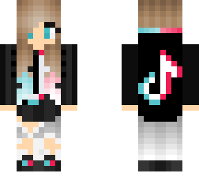 ari - tiktok girl wth dyed hair