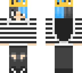 black+blue // skin for ghostlypixels