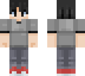 black haired boy