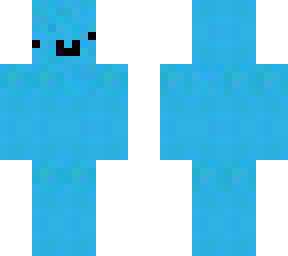 blue checkerboard skin