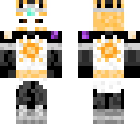 castle crasher orange/purple