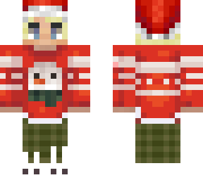 christmas blonde boy