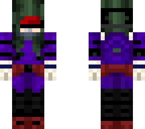 clonez's purple and red lazer eyed girl deku