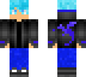 cool light blue guy