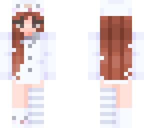 cute snowman e-girl