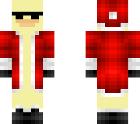 duck in santa suit
